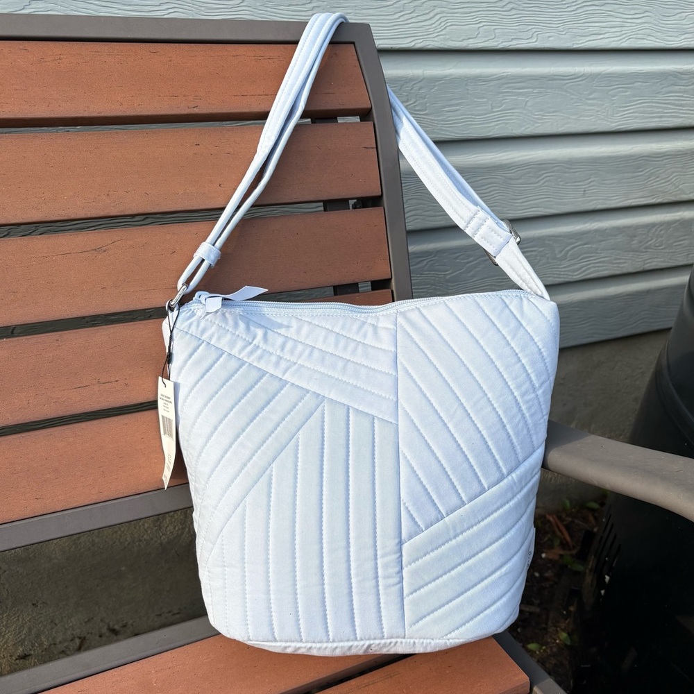 Vera Bradley Morning Glory Bucket Crossbody